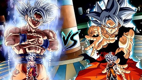 Who is Stronger ?🤔 | Goku MUI DBFZ V4 OP VS Son Goku DBS V7 OP (all form) in Jump Force Mugen