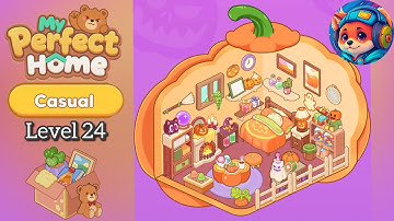 My Perfect Home Casual Level 24 Guide & Answers | Mobile Gameplay Walkthrough 