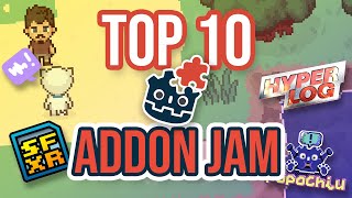 10 MOST LOVED addons - Godot Addon Jam #1