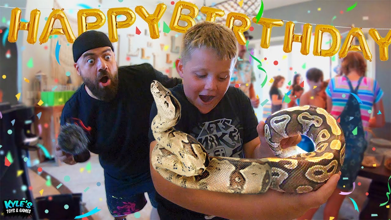 Snakes On The Loose In Daily Bumps House! HAPPY BIRTHDAY SURPRISE!