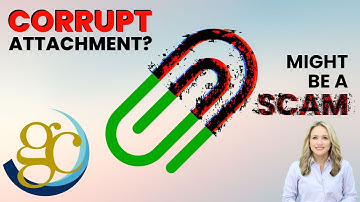 Beware that corrupted email attachment: It could be a scam