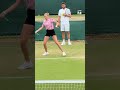 A little extra motivation today 🦅🦅 #tennis #wimbledon #usa