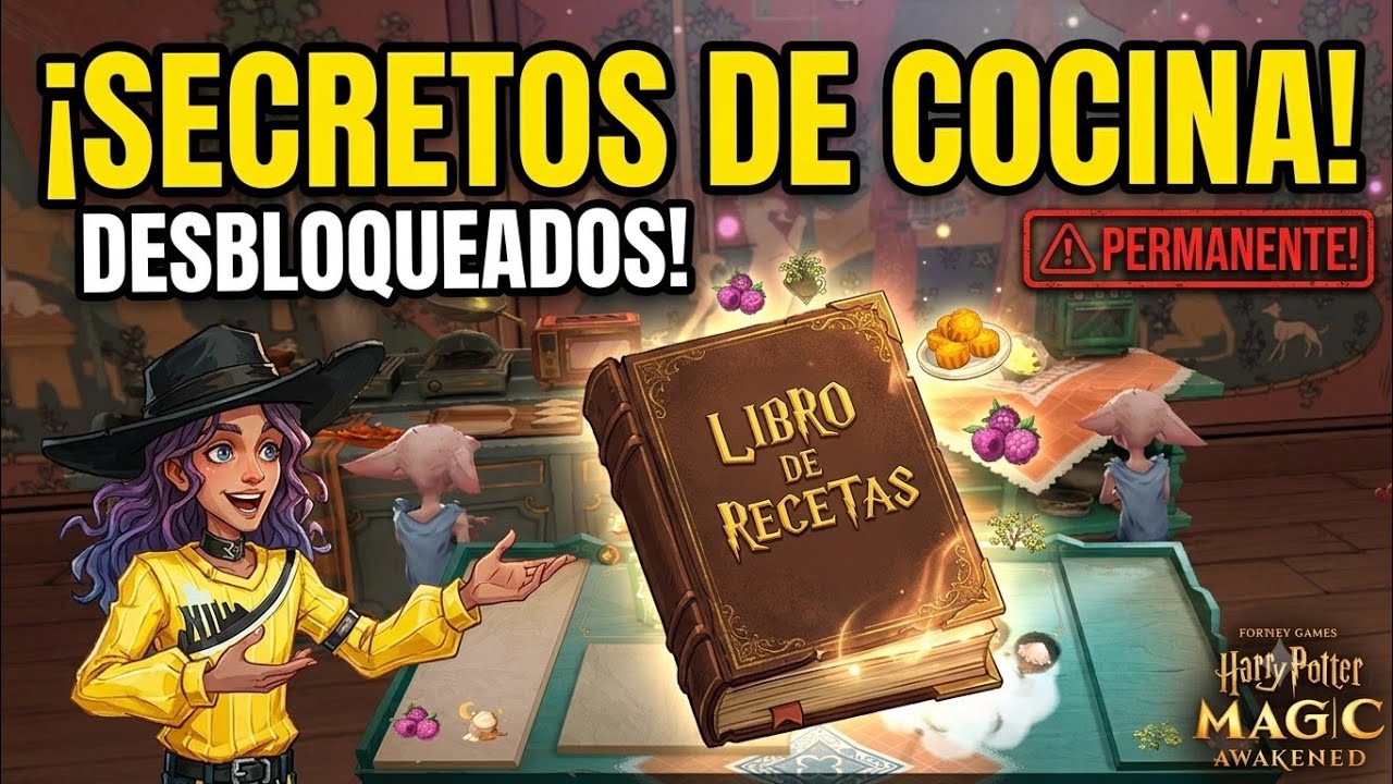 ¡Nadie había dicho estás! Recetas de Postres en Harry Potter Magic Awakened (¡CUIDADO con esto!)