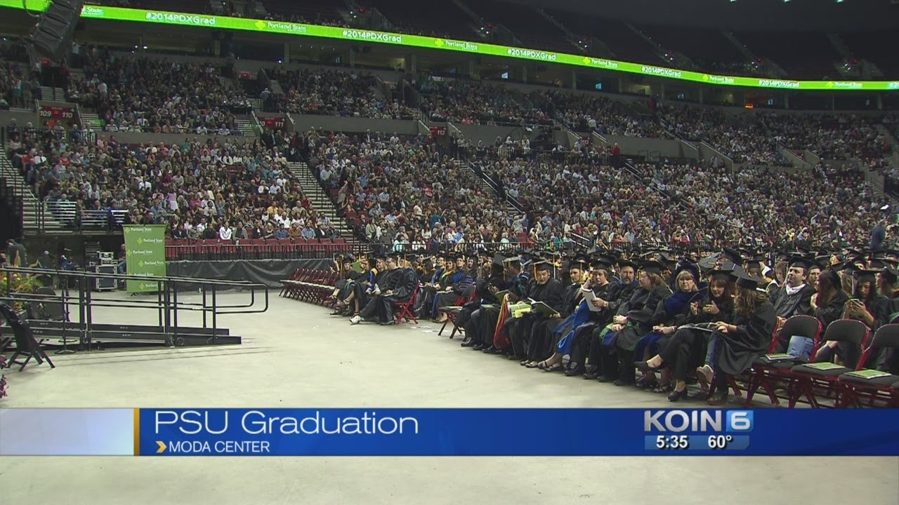 Largest College Class In Oregon Graduates From PSU YouTube