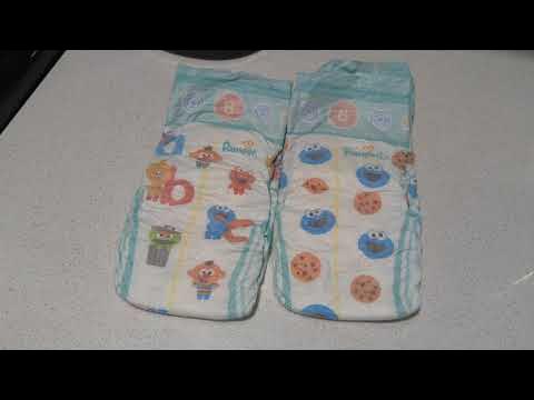 Een deel overdrijving Bezem Pampers Baby Dry Size 6 Diapers (w/New Designs Spring 2022) - YouTube