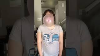 Giant Bubblegum Bubble I Did In 2019
