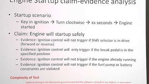 Assurance cases and the Test Design IV&V, Khalid Lateef, TASC