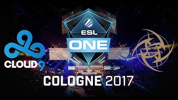 NORTH AMERICA VS SWEDEN (Cloud9 vs NIP) Cobblestone Esl One Cologne 2017 Highlights