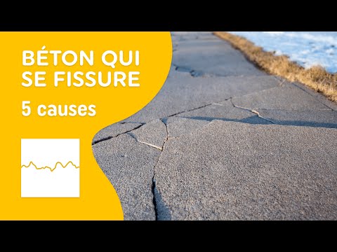 Vidéo: Pourquoi le béton se fissurerait ?