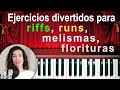 CANTA conmigo RIIFS, RUNS, MELISMAS, FLORITURAS de forma divertida