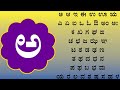 Kannada varnamala kannada swaragalu kannada alphabets kannada alphabet kannada vyanjanagalukids