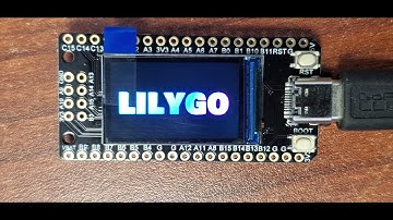 TTGO T-Display GD32 3rd Run