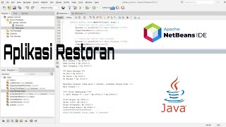Buat Aplikasi Restoran Menggunakan Java di Netbeans