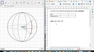 calcul d'un arc de méridien