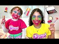 SARAH E ELOAH brincam com suas MAQUIAGENS DE BRINQUEDO para crianças | Sarah de Araújo