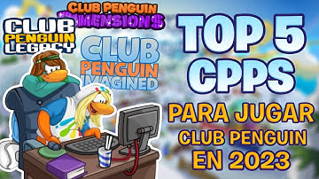 TOP 5 CPPS MÁS POPULARES para JUGAR CLUB PENGUIN en 2025 (Cómo Jugarlos y Registrarse) 🕹️🐧