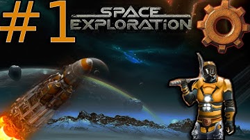 Factorio space exploration EP 1 - stone bricks