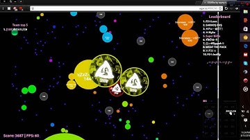 Agar.io - BiiNx & Omar Random Server Takeover 1