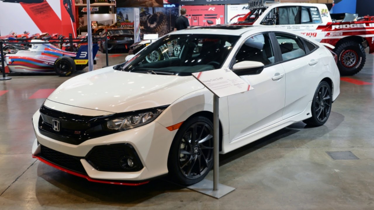 SEMA SHOW 2017 | Civic Type R and Civic Si are Plenty Sporty - YouTube