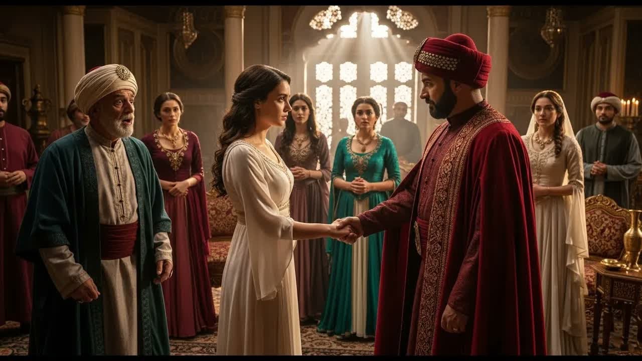 SU PADRE LA OCULTÓ POR VERGÜENZA    PERO EL SULTÁN LA TOMÓ DE LA MANO FRENTE A TODOS