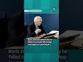 Boris Johnson asked why he failed to provide WhatsApp messages to Covid Inquiry #itvnews