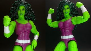 New Marvel Legends She Hulk action figure iron man series in hand images by sb Toyz