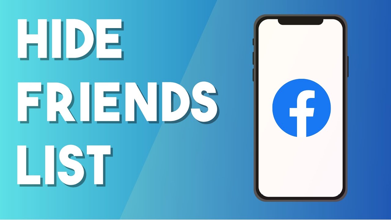 How To Hide Friends List On Facebook - Full Guide (2024) - YouTube