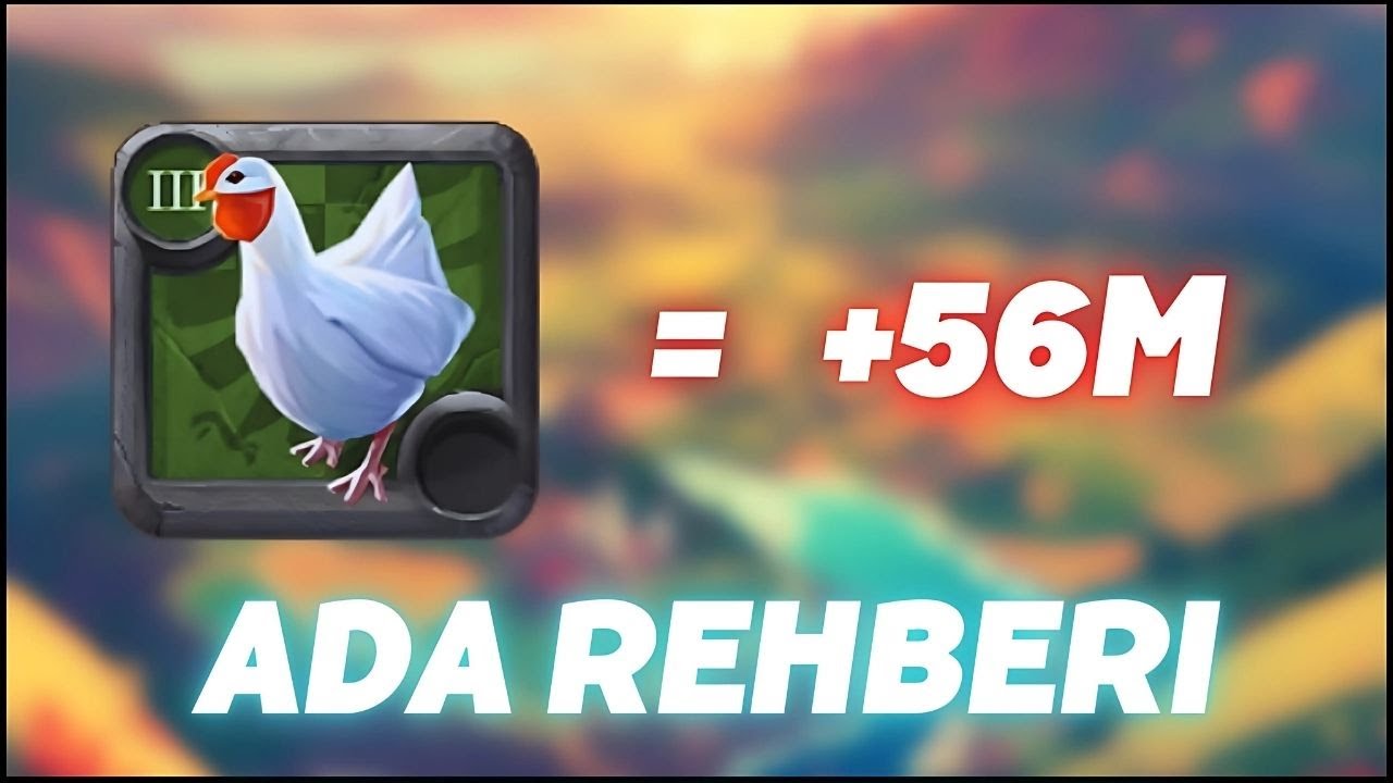 Tavuk Yetiştirmek Karlı mı ? - Çoklu Ada Rehberi (5x) | Albion Online Türkçe