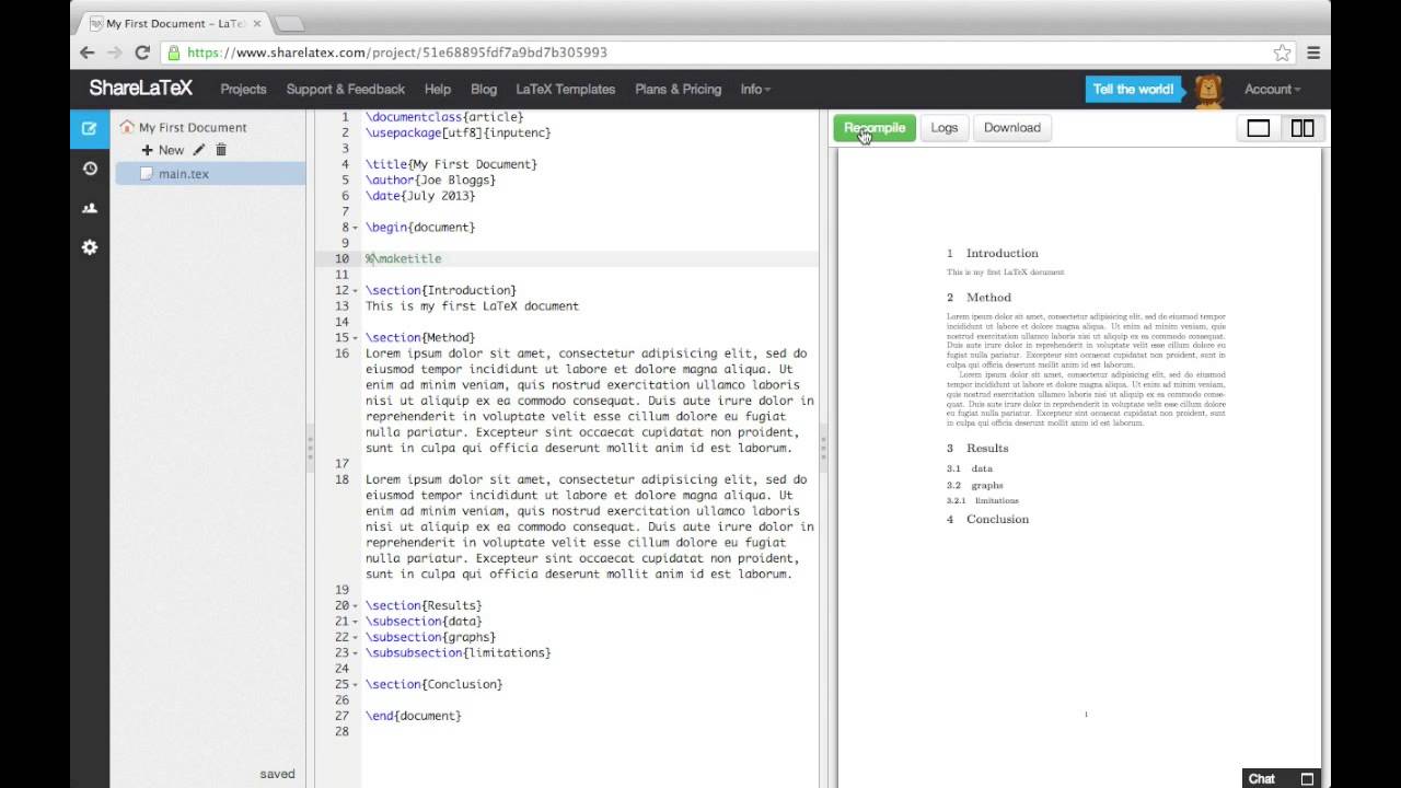 Latex Tutorial Pt 2 - Sections And Paragraphs