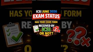 ICSI June 2026 Exam: Payment deduct by 2 times but exam form did not fill, problem resolve here #CS