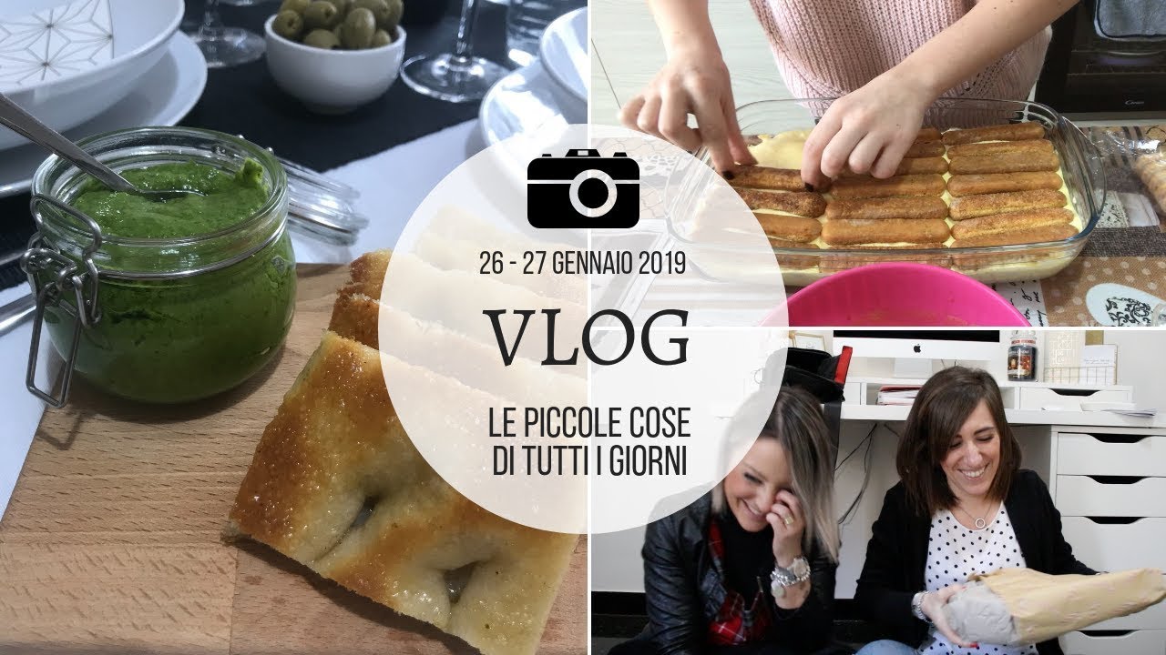 Prepariamo il tiramisù e apro i regali di Federica | Vlog | 26 - 27 gennaio 2019 una giornata nel medioevo
