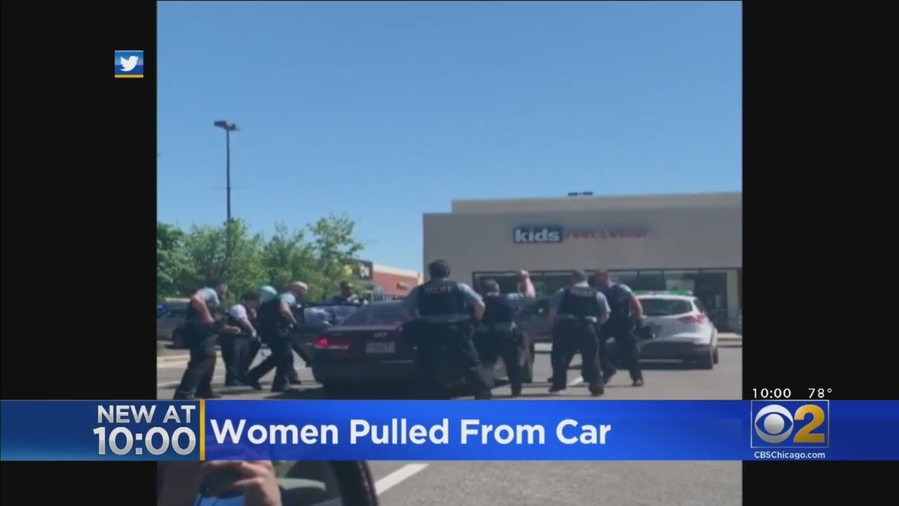 Officers Drag Women From Car Outside Brickyard Mall