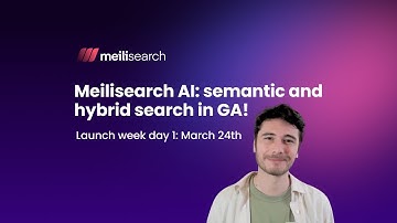 Meilisearch AI is now GA! 🚀