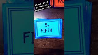 #shorts #viral #trending #handmade #education #flashcards_for_kids #flashcards on ordinal numbers #shorts #viral #trending #handmade #education #flashcards_for_kids #flashcards on ordinal numbers