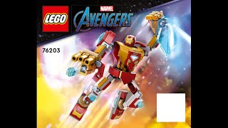 LEGO Instructions | Marvel | 76203 | Iron Man Mech Armor