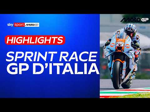 Video MotoGP, GP d'Italia: gli highlights della Sprint Race al Mugello
