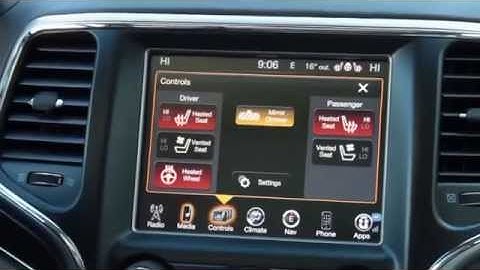 Chrysler Uconnect 8.4 System Navigation Tutorial
