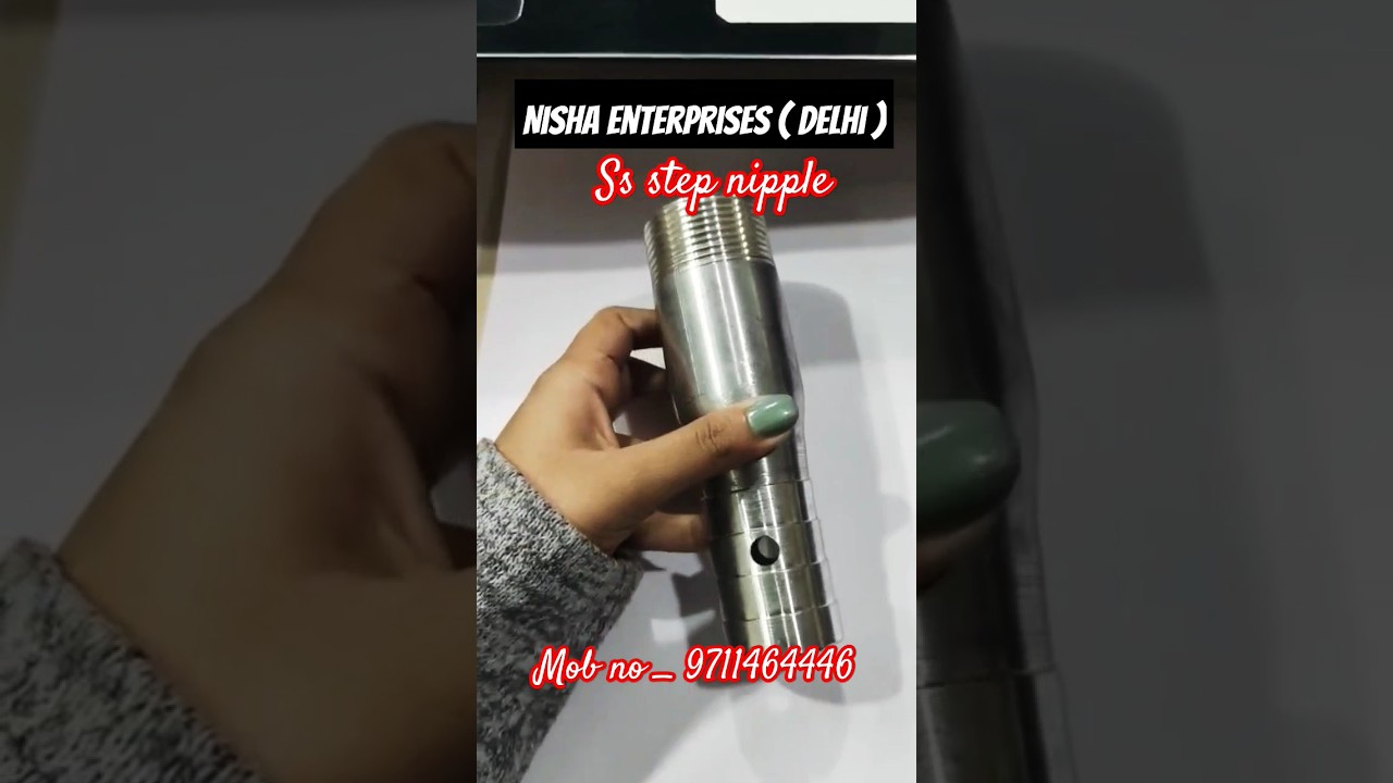 SS STEP NIPPLE 