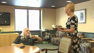 Kathy Craine helps honor veteran meteorologist for lifetime of achievements