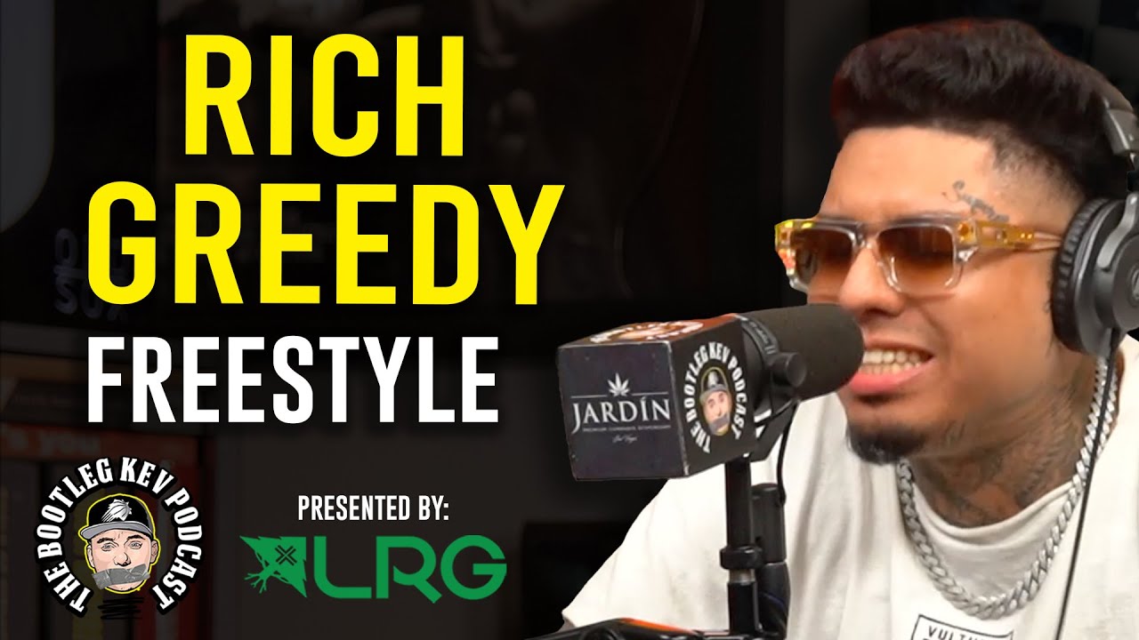 Rich Greedy Freestyle on The Bootleg Kev Podcast! - YouTube