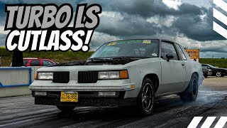 This Cutlass has an LS Turbo Swap! A Great Drag N Drive Car!