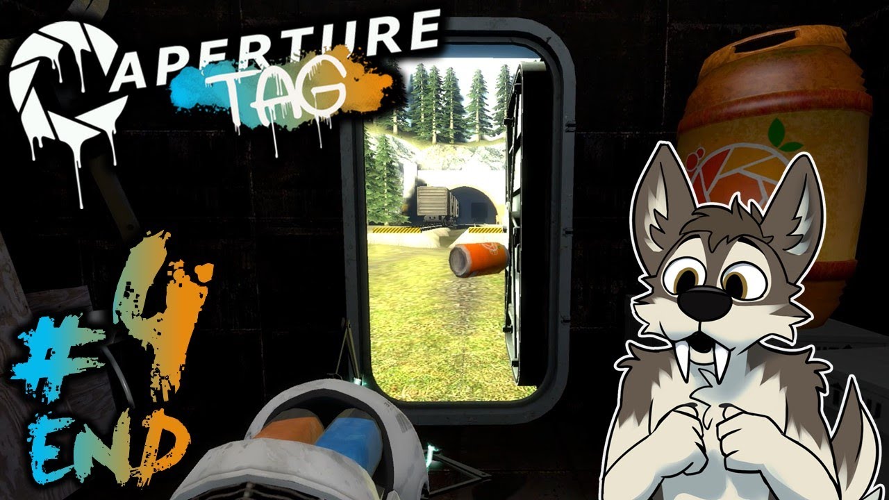 END OF THE LINE || APERTURE TAG Let's Play Part 4 [END] || Portal 2 Mod ...