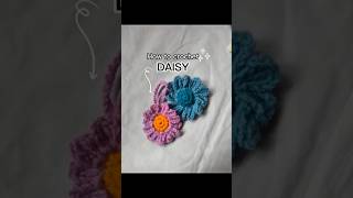 how to crochet a DAISY....🧶 #knittig #crochetpatterns #crochetprojects #crochetsupplies 823390