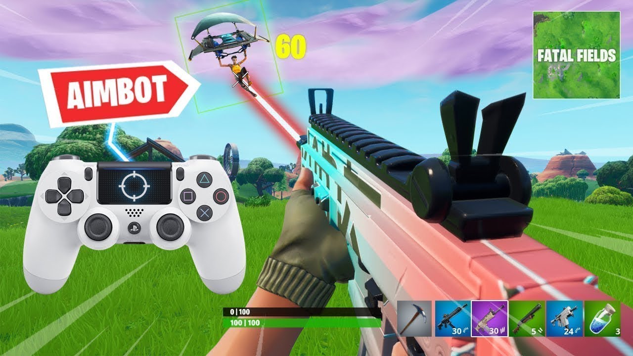 how to actually get aimbot on fortnite