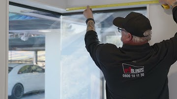 How to measure corner windows