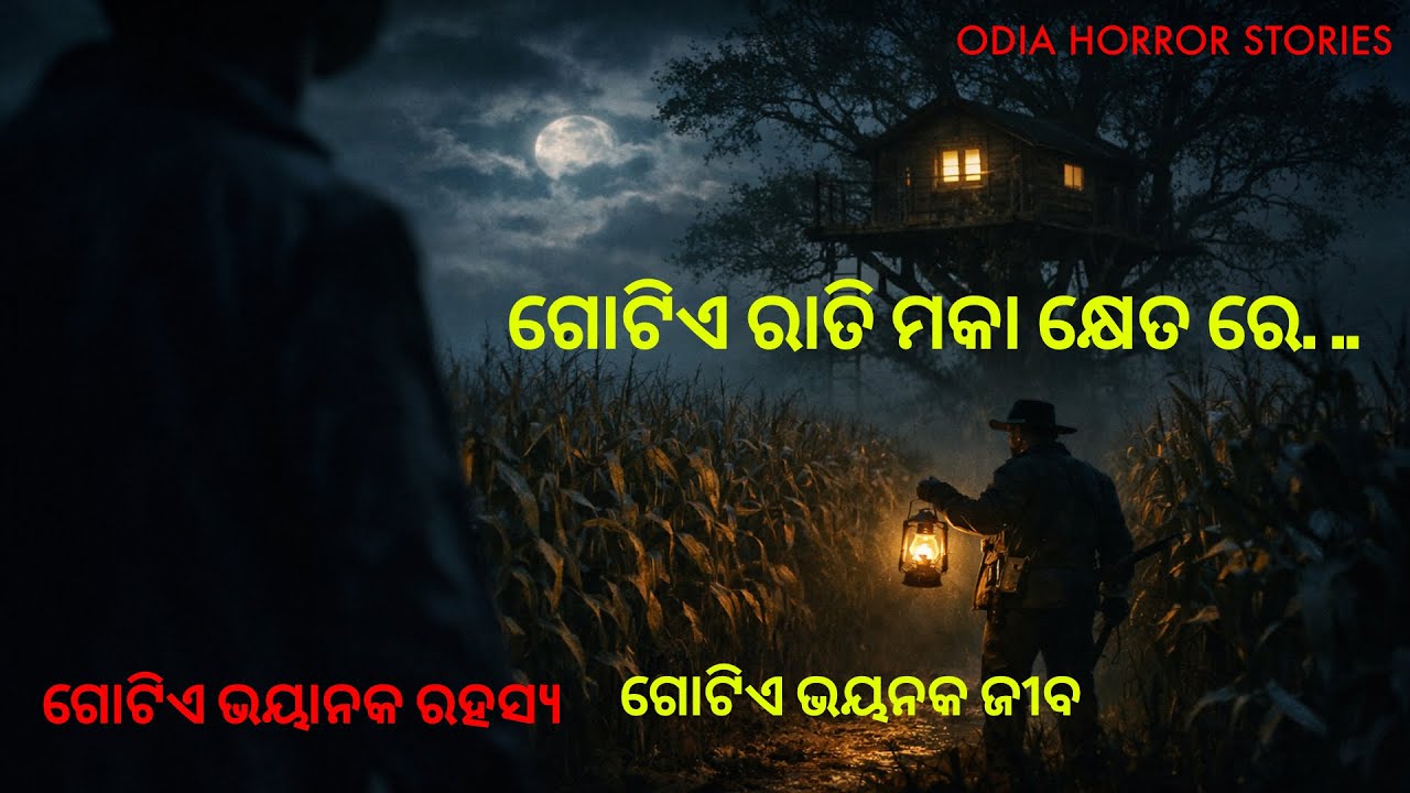 ଗୋଟିଏ ରାତି ମକା କ୍ଷେତ ରେ | Odia horror stories | bhuta gapa