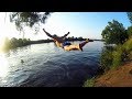 Скетч - правила поведения на речке | Неудачные прыжки в воду (пластом) | Наши в Египте "Отдыхают"