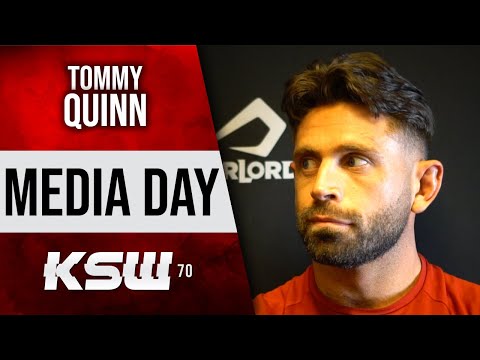 Tommy Quinn przed KSW 70: "Pierwsze słyszę, że przegrywałem pierwszą walkę"