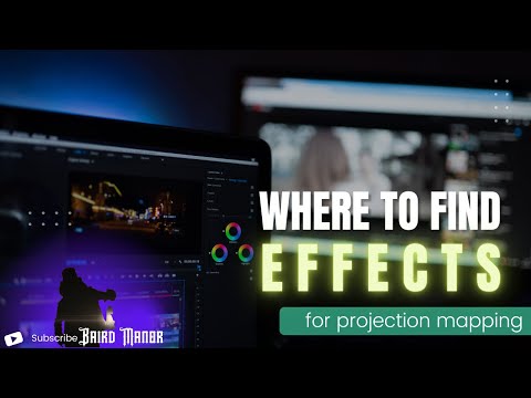 Where to find EFFECTS for Projection Mapping