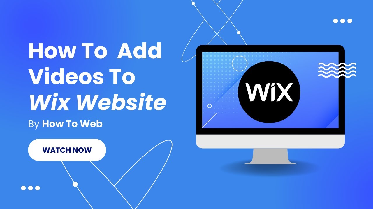 How to add video to wix website fast easy youtube